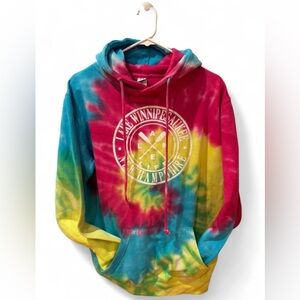 Colorful Tie-Dye Hoodie